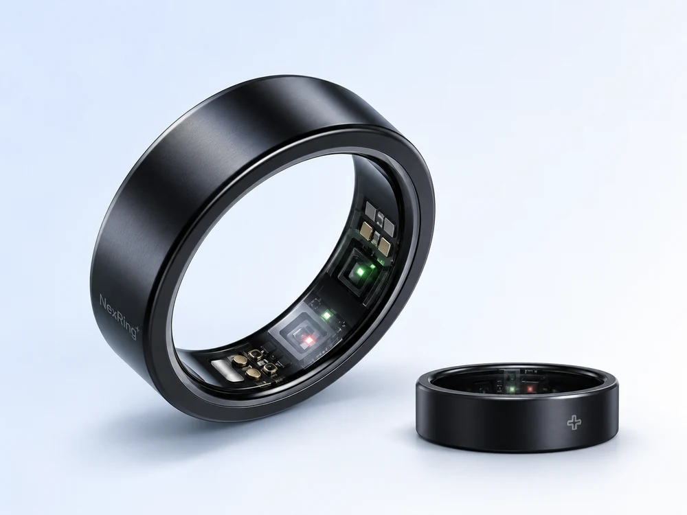 NexRing wearable smart ring for continuous wellness and remote monitoring context